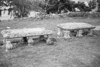 General view of two table-tombs.