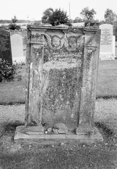 Detail of gravestone.