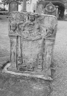 Detail of gravestone.