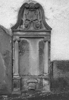 Detail of tombstone.