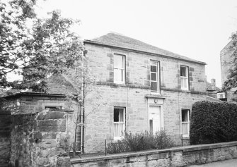 View of the front facade seen from the North East.