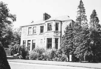 General view of the rear of the house seen from the South East.