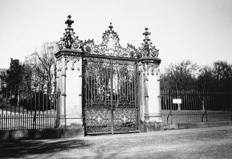 View of South gates