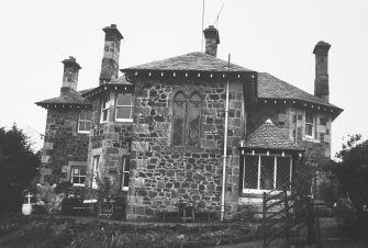 Dundas Castle, Chapel Acre
West elevation.