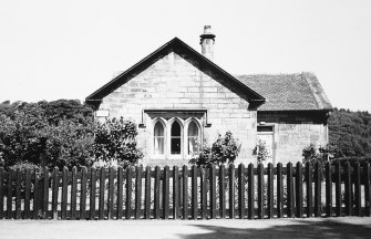 Dalmeny House, Chapel Gate Lodge.
View from South.