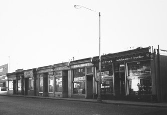 Edinburgh, Portobello, 237, 239, 241, 243, 245, 247, 249, 251 High Street.
View of shop fronts from North.