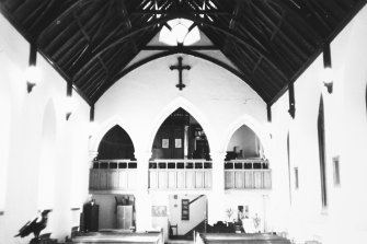 St Columba's By The Castle Episcopal Church, interior.
View of nave.