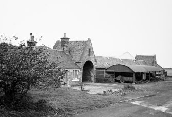 Swanston Farm Steading.
View of main entrance from South East.