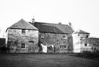 View of farmhouse from S.