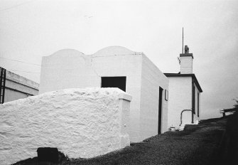 Mull of Kintyre Lighthouse.
General exterior view.