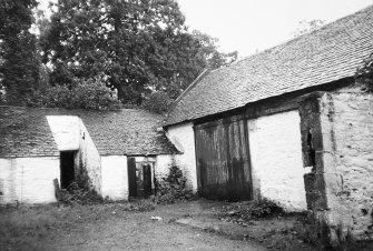 View of outbuildings