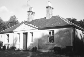 View of main facade.