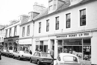 General view of nos. 29 - 37 Newmarket Street from NW.