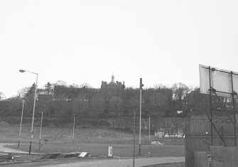View from South with Infirmary in distance.