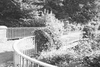 Ayton House, Bridge and Gatepiers.
General view.