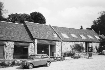 Glasgow, Burnside Road, Mid Cathkin Farm, steading.
General view of converted steading.