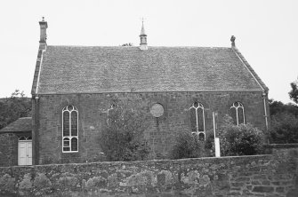 Dunbarney Parish Church and Graveyard.
View of Dunbarney Parish Church.