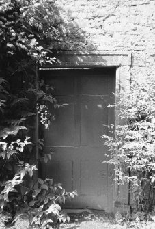 Inchyra House, Walled Garden.
General view of door to garden.