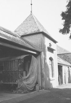 Glencarse House, dovecote.
General view.