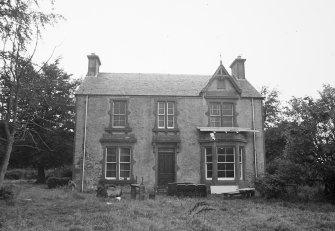 Kirk o' The Muir, Manse.
View from South-East.
