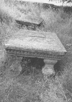 Old Orwell Kirkyard
View of two Table Stones.