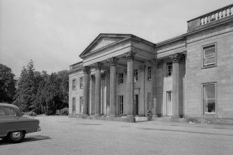 View of Stracathro House from SE.
