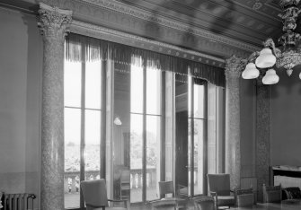 Interior view of Stracathro House showing board room.