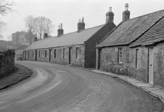 General view of cottages, St Vigeans.
