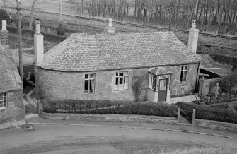 View of cottages, St Vigeans, from S.