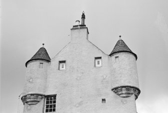 Detail of turrets, Balbithan House.