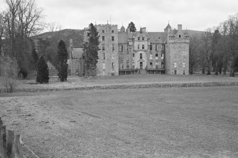 General view of Aboyne Castle from S.