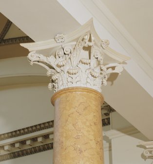 Dundee, Camperdown House, interior
Detail of Column Capital, Staircase, First Floor