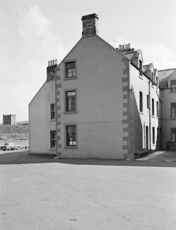 View of 1-3 Marine Parade, Eyemouth, from N.