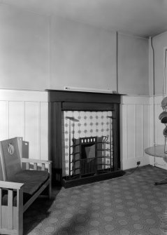 View of fireplace, Daly's Department Store, Sauchiehall Street, Glasgow.