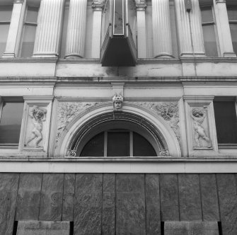 Detail of main front, Glasgow Herlad Building, Buchanan Street, Glasgow, from E.