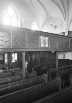 Interior view of Farnell Parish Church.