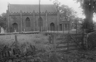 View of Farnell Parish Church from N.