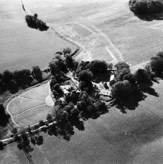 Oblique aerial view from NW.