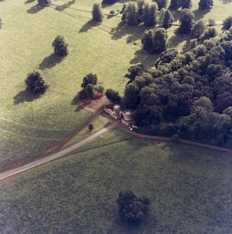 Oblique aerial view.