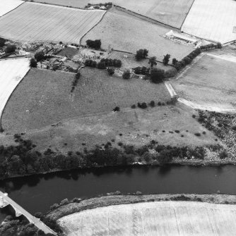 Oblique aerial view from SE.