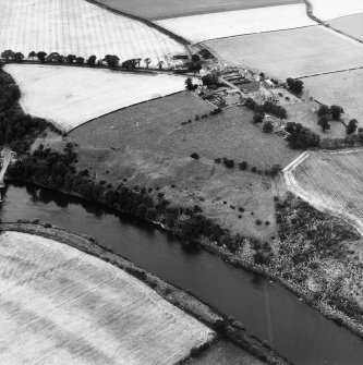 Oblique aerial view from SE.