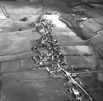 Oblique aerial view from W.