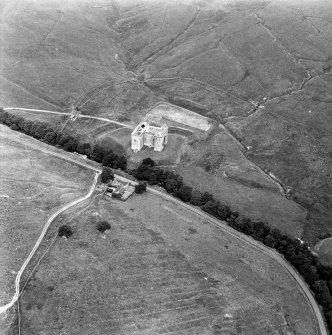 Hermitage Castle
Aerial view from South East
