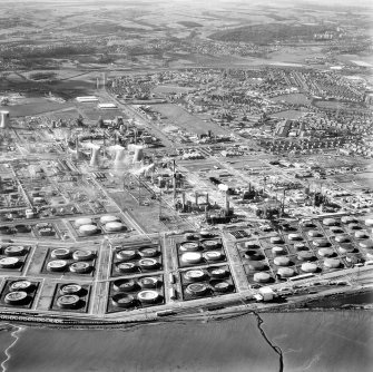 Oblique aerial view.