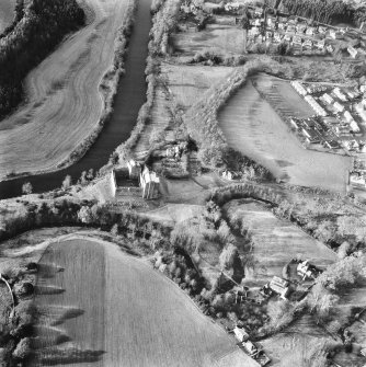 Oblique aerial view.