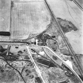 Oblique aerial view.