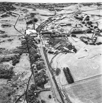 Oblique aerial view.