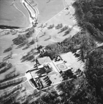 Oblique aerial view.