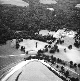 Oblique aerial view.