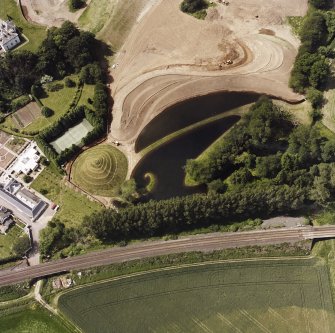 Oblique aerial view.